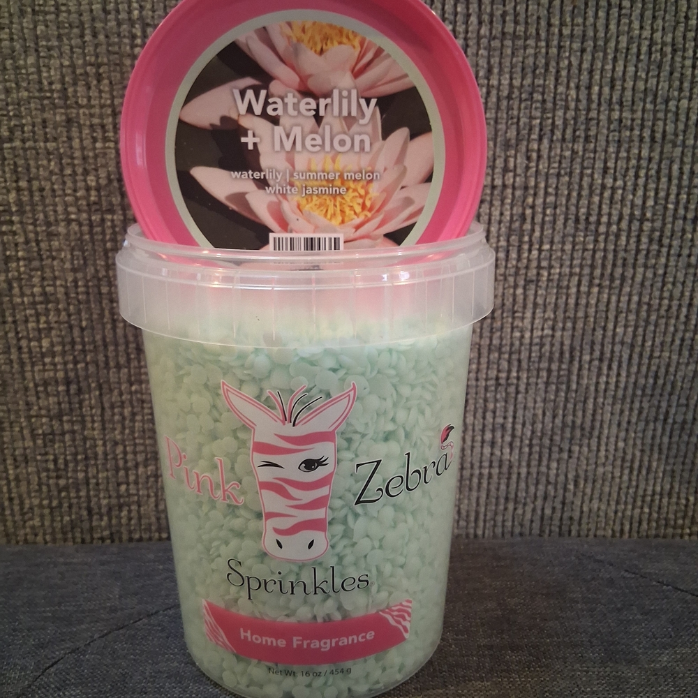Pink Zebra Waterlily & Melon Home Fragrance Sprinkles